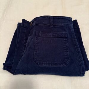 LOFT 🩵 Palmer Wide Leg (Dark Blue)